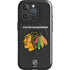 NHL Chicago Blackhawks Distressed iPhone 16 Pro Magsafe Impact Case